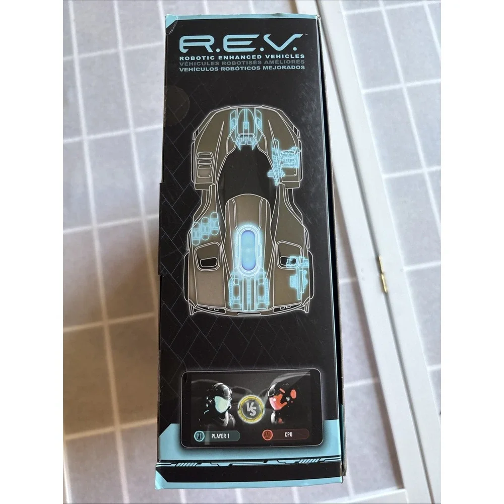 New WowWee R.E.V. REV Robotic Enhanced Vehicles‎ Complete Battle Pack 2 Cars